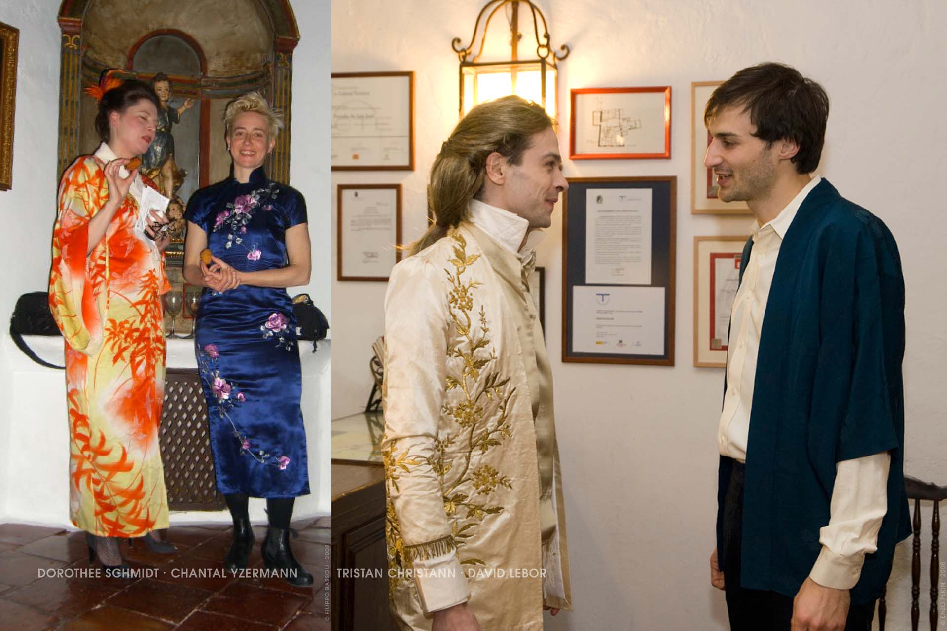 Tristan Christann+Elisa Palomino_44 Dorothee Schmidt, Chantal Yzermann, Tristan, David Lebor